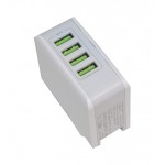 فست شارژر دیواری 4 پورت Silicon Power مدل BOOST CHARGER WC104P