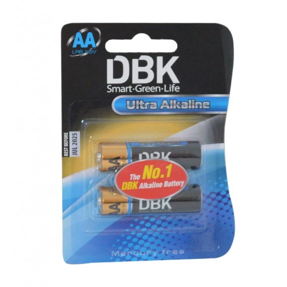 باتری قلمی DBK مدل Ultra Alkaline (کارتی 2 تایی)