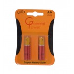باتری قلمی General Power مدل Super Heavy Duty Plus R6 (کارتی 2 تایی)