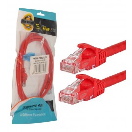 کابل شبکه CAT6 پچ کرد 1 متری Five Star