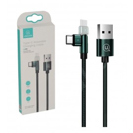 کابل Type-c طول 1 متر 360 درجه USAMS مدل U60