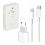 شارژر  آیفون Type C مدل iPhone 12 Pro Max + کابل تبدیل Type-C به Lightning