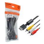 کابل تصویر AV پلی استیشن PS2 طول 1.5 متر MACHER مدل MR-79