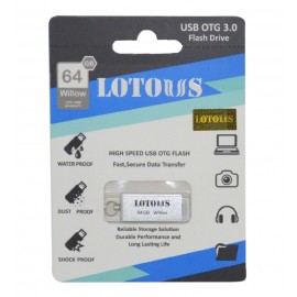 فلش لوتوس (LOTOUS) مدل 64GB Willow USB3.0 OTG