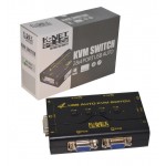 KVM سوئیچ Auto چهار پورت Knet Plus مدل KP-U624 usb