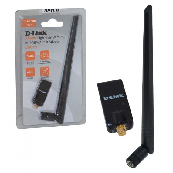 دانگل Wifi شبکه آنتن بلند D-Link مدل DWA-172 AC600