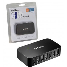 هاب 7 پورت USB2.0 برند D-Link مدل DUB-H7