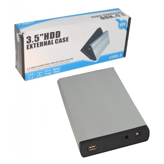 باکس هارد 3.5 اینچی آلومینیومی USB2.0
