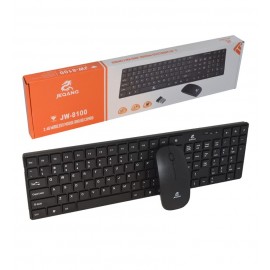 کیبورد و موس بی سیم JEQANG مدل JW-8100