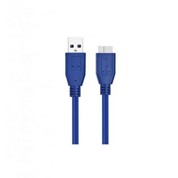 کابل هارد اکسترنال USB3.0 طول 30 سانتی متر پک نایلونی
