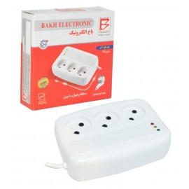 محافظ برق یخچال و فریزر BAKH مدل 3 خانه 3 متری F3