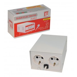 محافظ برق یخچال و فریزر خانگی BAKH مدل 2 خانه 1 متری E-2 ارت دار