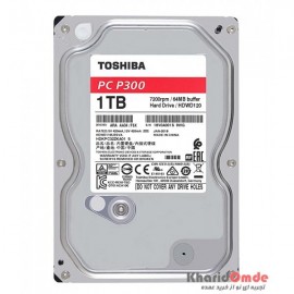هارد دیسک اینترنال اصلی Toshiba مدل 1TB HDWD120 PC P300 پک دار