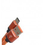 کابل Type-C چرمی طول 1.5 متر بدون پک