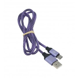 کابل Type-C کنفی طول 1.5 متر بدون پک