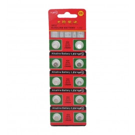 باتری سکه ای TMMQ مدل Alkaline LR626W AG4 (کارتی 10 تایی)