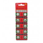 باتری سکه ای TMMQ مدل Alkaline LR626W AG4 (کارتی 10 تایی)