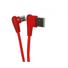 کابل Type-C طول 1 متر 90 درجه بدون پک