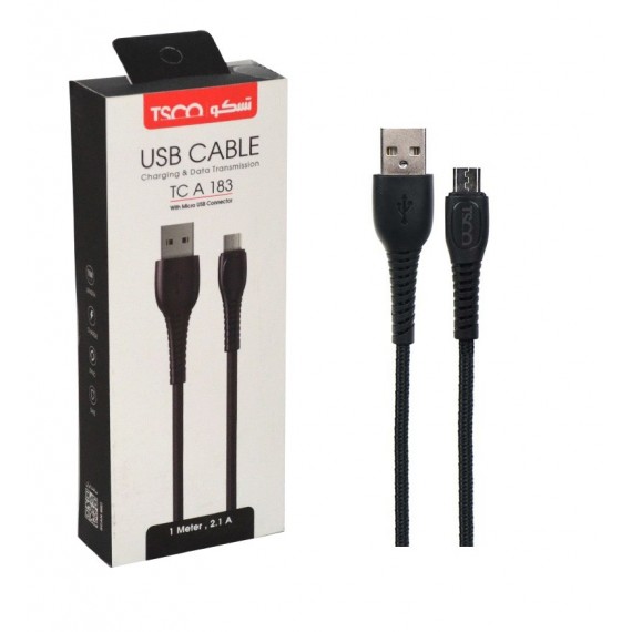 کابل Type-C طول 1 متر TSCO مدل TC A 183