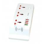 رابط برق + فست شارژ USB + شارژ وایرلس کلومن Koluman مدل KS-C4