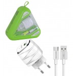 شارژر فست BAVIN + کابل اندروید مدل PC527Y