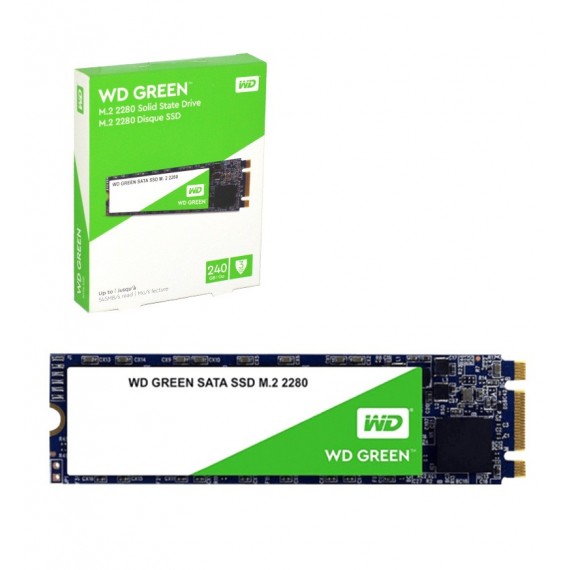هارد SSD M.2 اینترنال WESTERN DIGITAL مدل WDC WDS240G2G0B