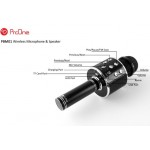 میکروفن اسپیکر بلوتوث رم و فلش خور ProOne مدل PMB65 (PBM01)