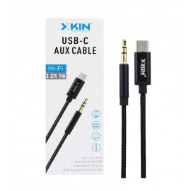 کابل AUX تایپ سی (تبدیل Type-C به AUX) برند XKIN مدل XK-AUX110