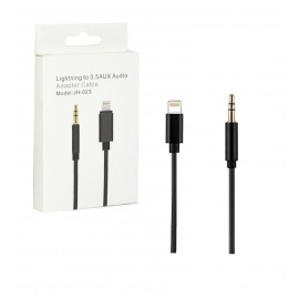 کابل AUX آیفون (تبدیل Lightning به AUX) مدل JH-023