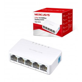 سوئیچ شبکه 5 پورت مگابیتی مرکاسیس (MERCUSYS) مدل MS105
