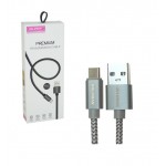 کابل Type-C کنفی طول 2 متر کلومن (KOLUMAN) مدل KD-19