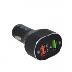 شارژر فندکی فست 2 پورت + کابل اندروید KOLUMAN مدل KC-C600