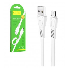 کابل فلت اندروید طول 1 متر هوکو (hoco) مدل X40