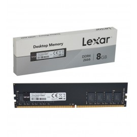 رم کامپیوتر Lexar ظرفیت 8 گیگابایت 2666 مگاهرتز DDR4