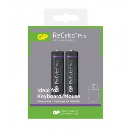 باتری قلمی اورجینال شارژی GP سری Recyko+ 1800mAh (2 تایی)