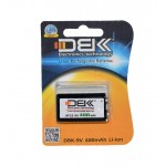 باتری کتابی شارژی D.B.K مدل 9V 400mAh