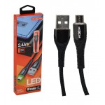 کابل اندروید کنفی موکسوم (MoXom) طول 1 متر مدل MX-CB31 LED
