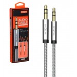 کابل 1 به 1 صدا (AUX) کنفی طول 1 متر موکسوم (MoXoM) مدل AUX-08