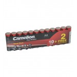باتری قلمی Camelion مدل Plus Alkaline LR6 AA (شرینگ 12 تایی)
