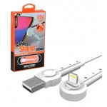 کابل آیفون Lightning موکسوم (MoXoM) طول 1 متر مدل MX-CB01 GM