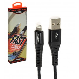 کابل آیفون Lightning کنفی موکسوم (MoXom) طول 1 متر مدل MX-CB15
