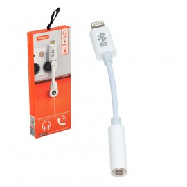 کابل AUX آیفون (تبدیل Lightning به AUX) موکسوم (MoXoM) مدل MX-AX17