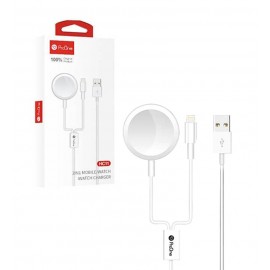 شارژر بی سیم + کابل شارژ آیفون پرووان (ProOne) مدل HC11