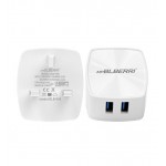 شارژر دو پورت + کابل آیفون Lightning ام پی بلبری (mpBLBERRI) مدل BLB-044
