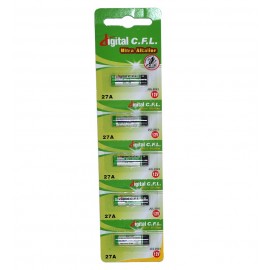 باتری ریموت کنترل 27A مدل C.F.L Ultra Alkaline (کارت 5 تایی)