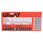 پاور کیس گریت  (GREAT) مدل  فن 8*8  230W