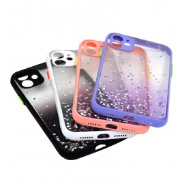 گارد ژله ای اکلیلی رنگی مناسب برای گوشی اپل مدل Iphone 11  (بسته 4 تایی)