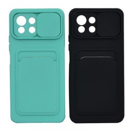 گارد سیلیکونی جاکارتی دار محافظ لنزکشویی مدل  Xiaomi Mi 11 Lite