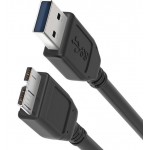 کابل هارد اکسترنال USB3.0 طول 30 سانتی متر بدون پک