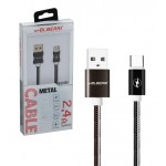 کابل فلزی  (Type-C) طول 1 متر بلبری (Blberri) مدل BLB-094